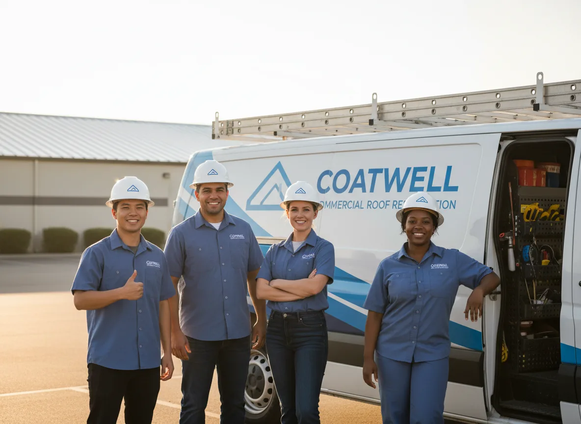 Commercial roof coating company in Sunburg, MN